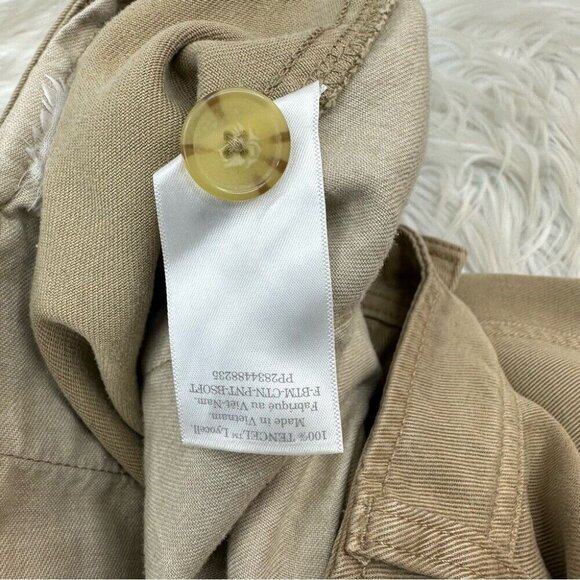 Everlane Women’s NWT Dark‎ Khaki The Relaxed Chino Lyocell Trouser 4/W28/L28.75 - Picture 8 of 13